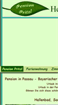 Mobile Screenshot of pension-pritzl.de